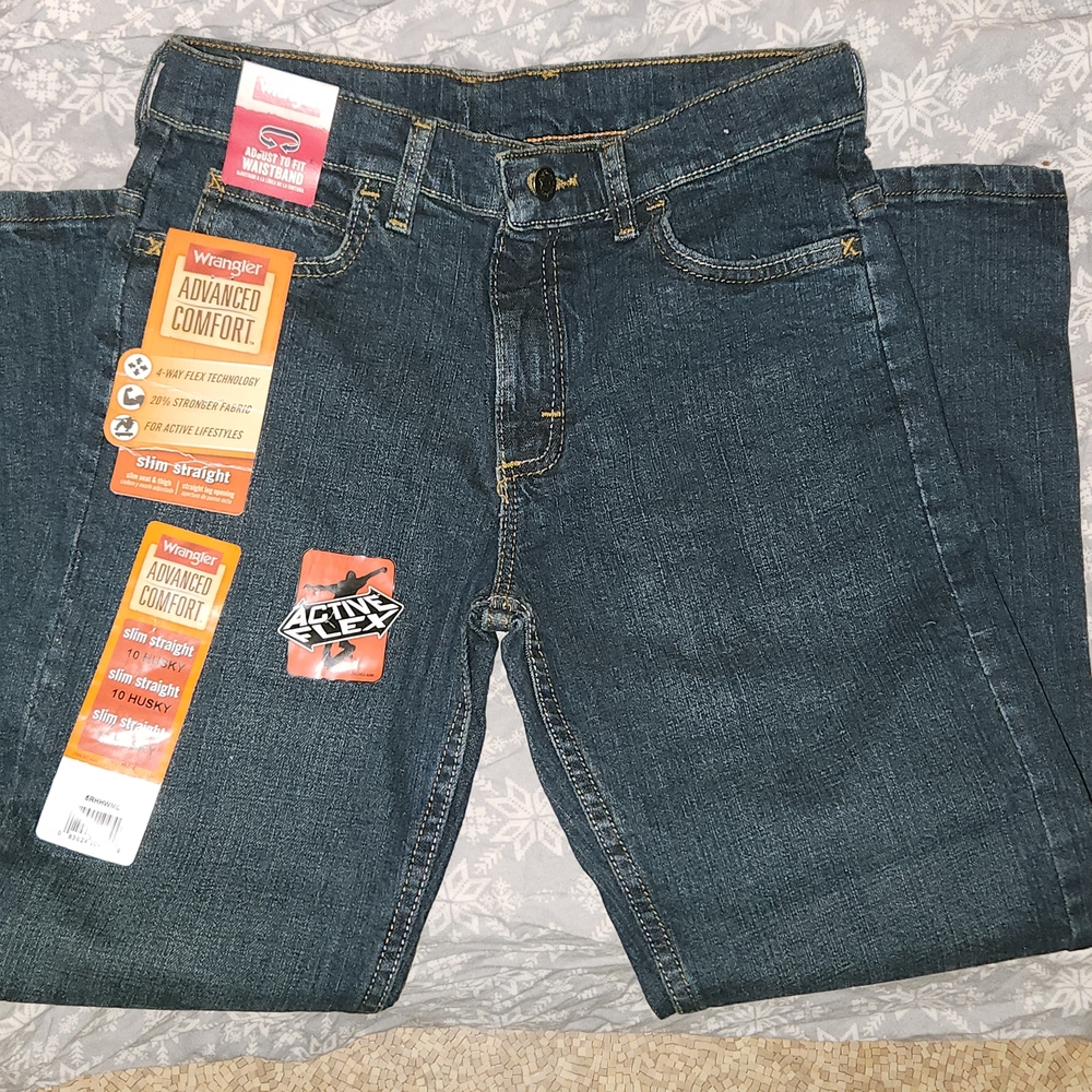 Wrangler Dark Indigo Advanced Comfort Jeans